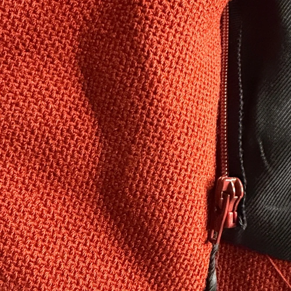 VERONICA BEARD Peninsula Peak Lapel Faux DB Blazer Jacket Brick Brown Orange 6 - Picture 10 of 10